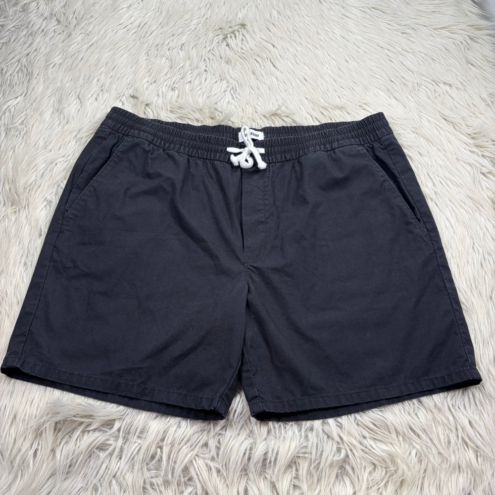 Weekend Men's XL Black Olsen Shorts Twill Pull On Skate Urban Street Basic